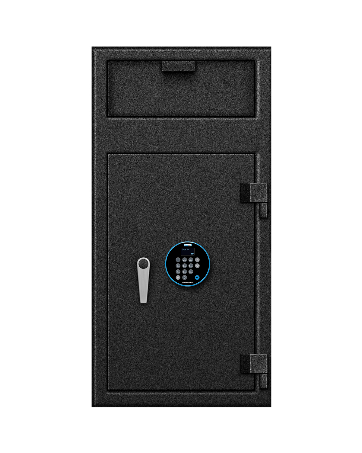 Front Load Hopper Depository Safe 40 x 20 x 20 w/ Manager Compartment - Kaba Mas LA GARD 703 Electronic Lock