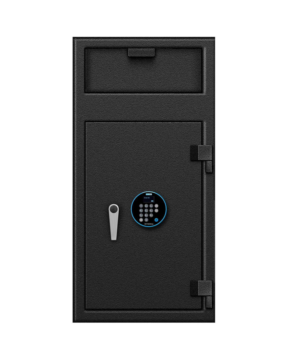 Front Load Hopper Depository Safe 40 x 20 x 20 w/ Manager Compartment - Kaba Mas LA GARD 703 Electronic Lock