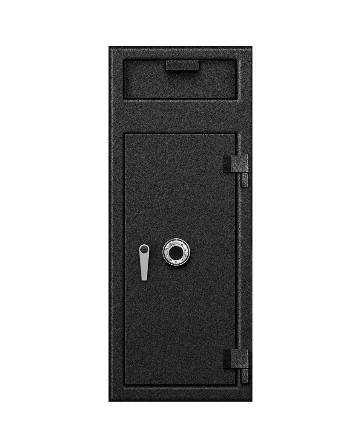 Front Load Hopper Depository Safe w/ Bolted Manager Compartment - 50 x 20 x 20