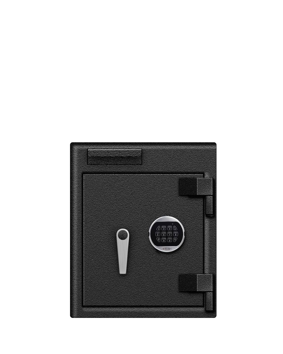 Pull Drawer Depository Safe w/ Manager Compartment - 18 x 15 x 15