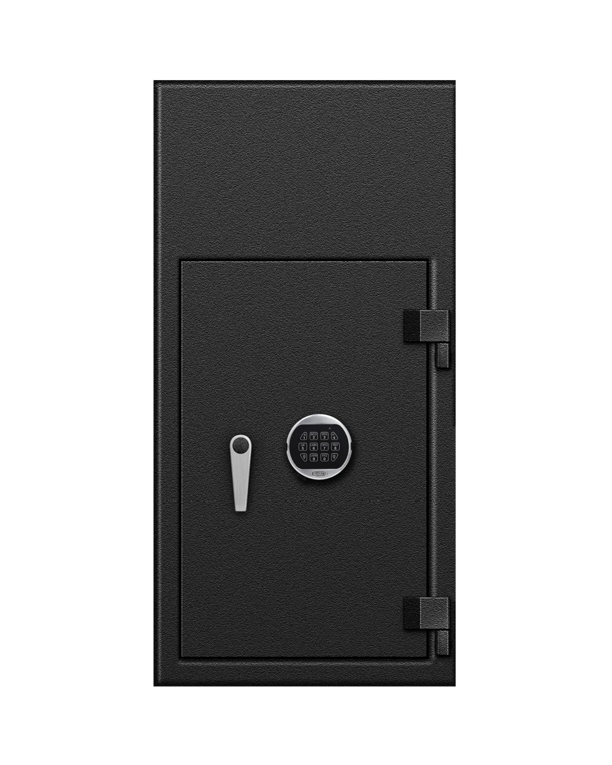 Rear Load Hopper Depository Safe 40x20x20 - LA GARD Basic Electronic Lock