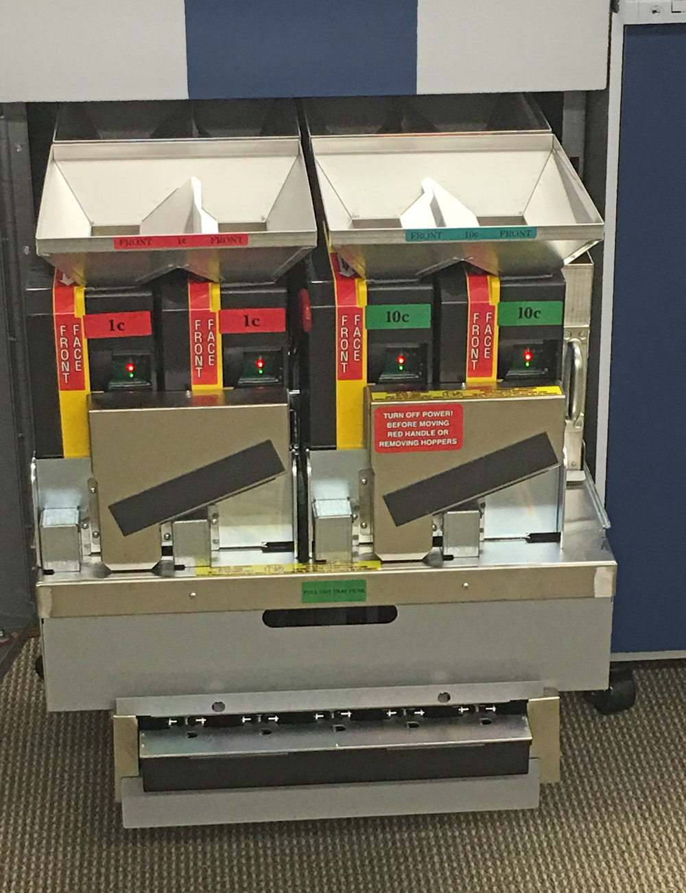 SR-7500 Cash & ACIO Coin Recycler Recycler