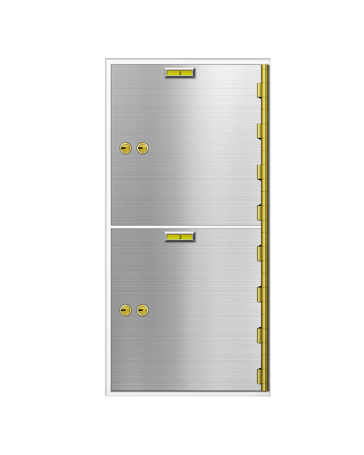 AXN Series Safe Deposit Box – 2 Door 10″x10″
