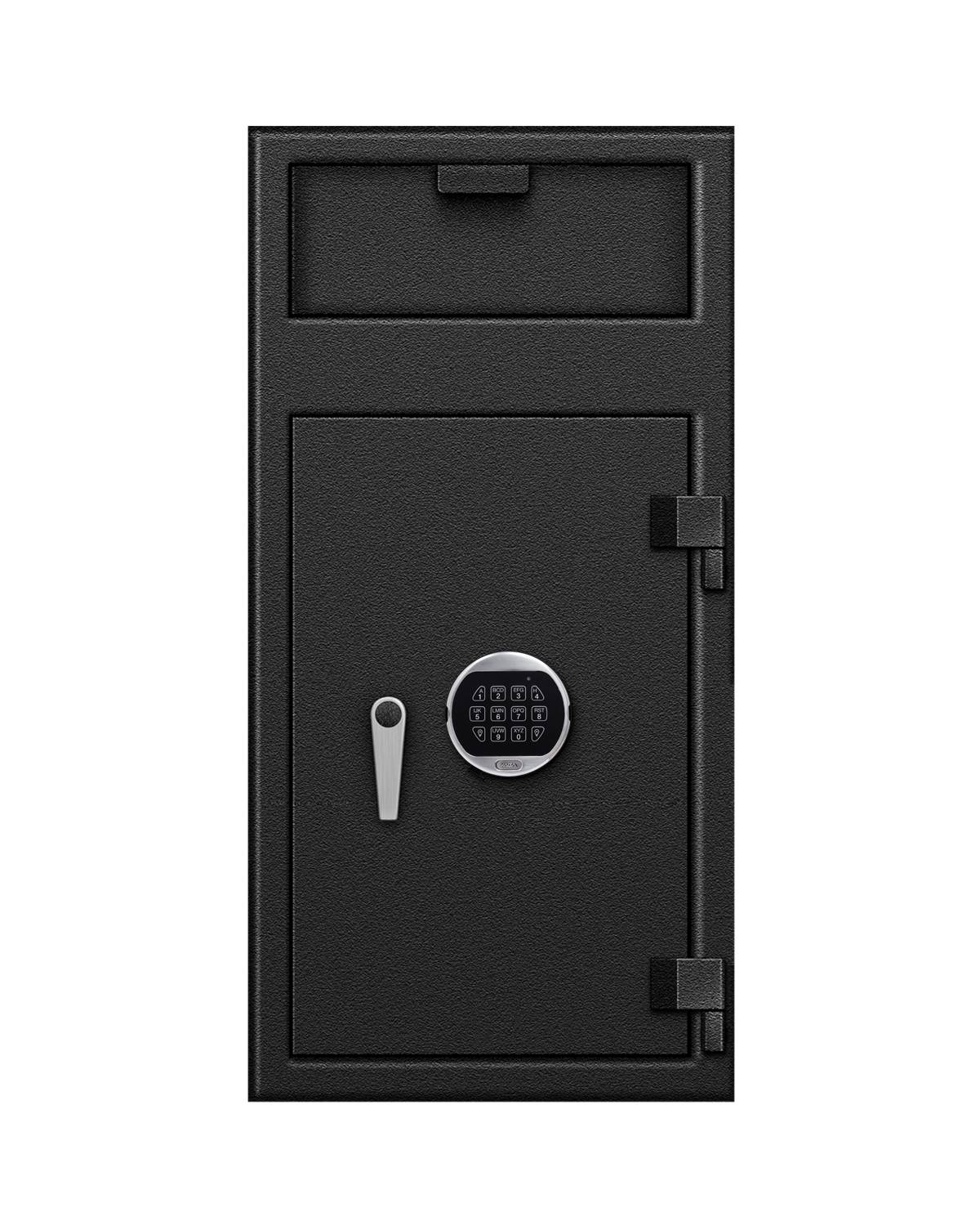 Front Load Hopper Depository Safe w/ Bolted Manager Compartment - 40 x 20 x 20