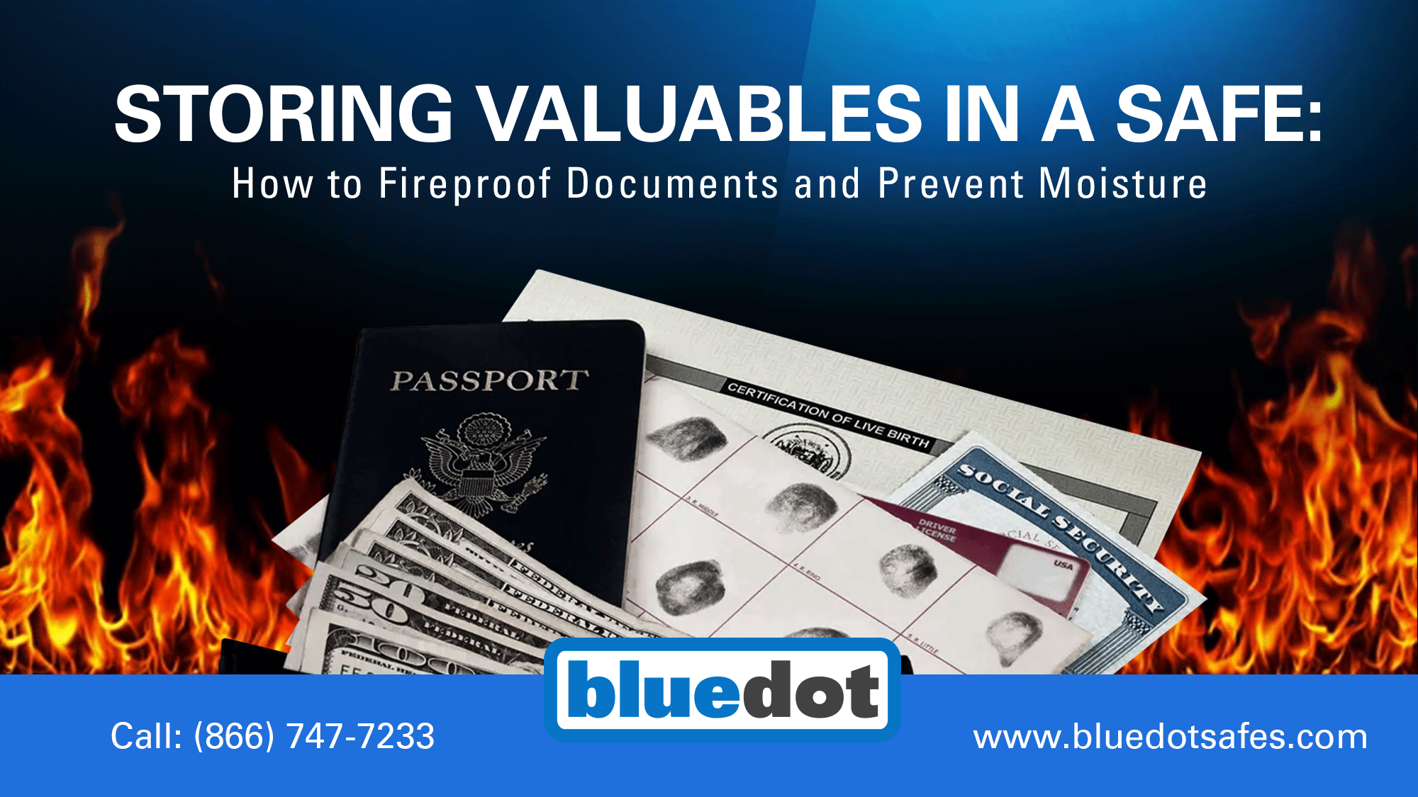 Storing Valuables in a Safe