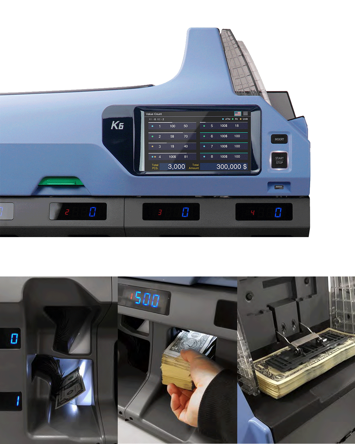 Kisan K6 (4+2) POCKET FITNESS SORTER - Image 2