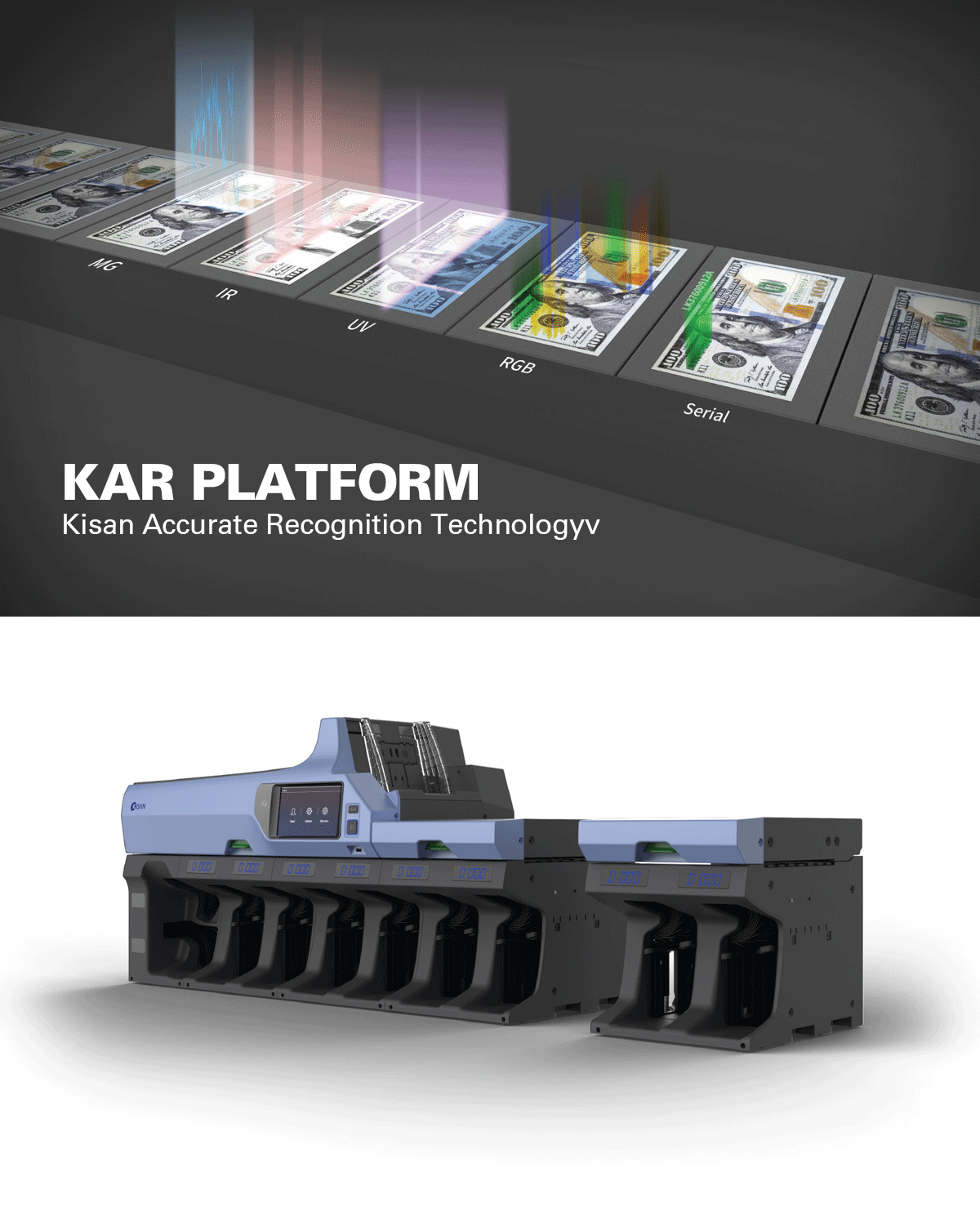 Kisan K6 (4+2) POCKET FITNESS SORTER - Image 4