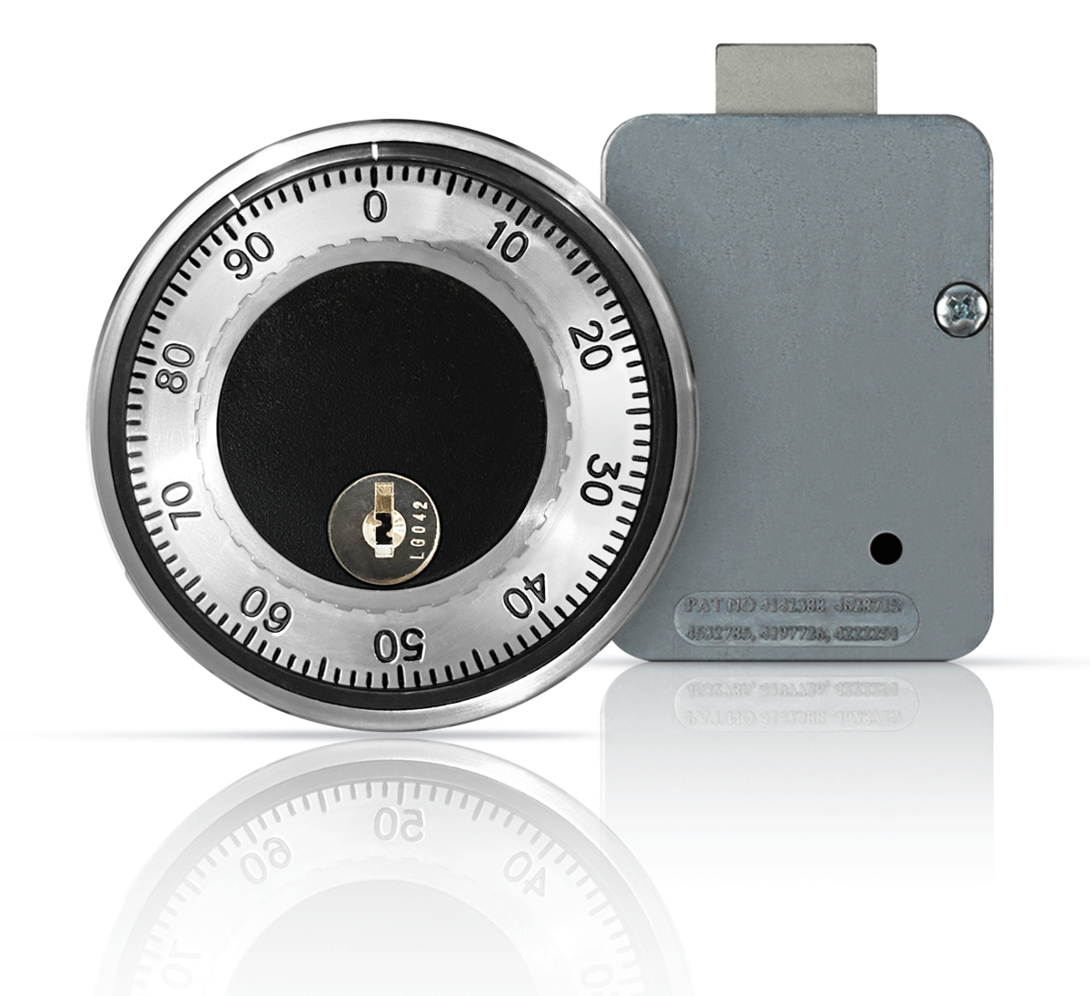 LA GARD Key-Locking Mechanical Lock