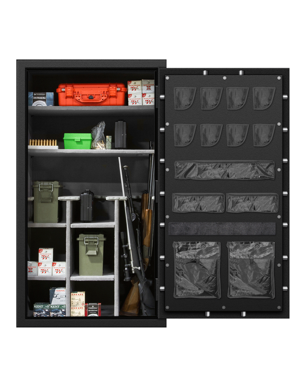 Second Amendment Gun Safe 72 x 40 x 27 - Inside
