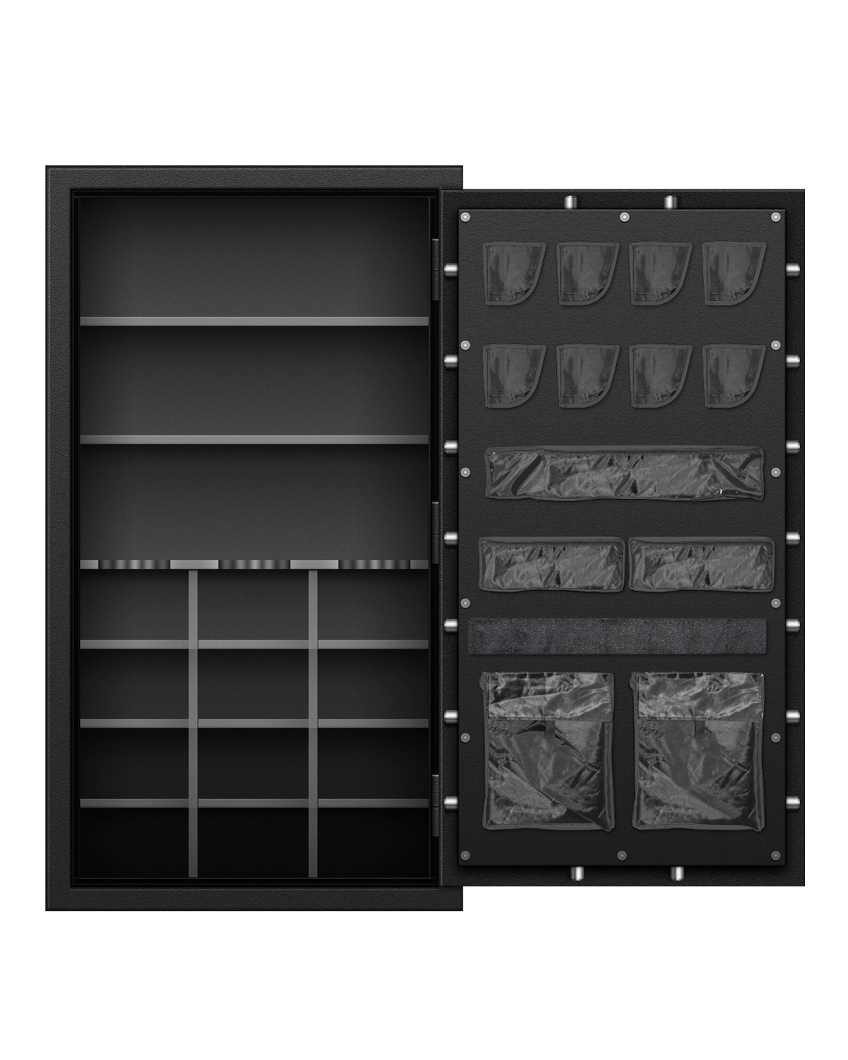 Second Amendment Gun Safe 72 x 40 x 27 - Inside